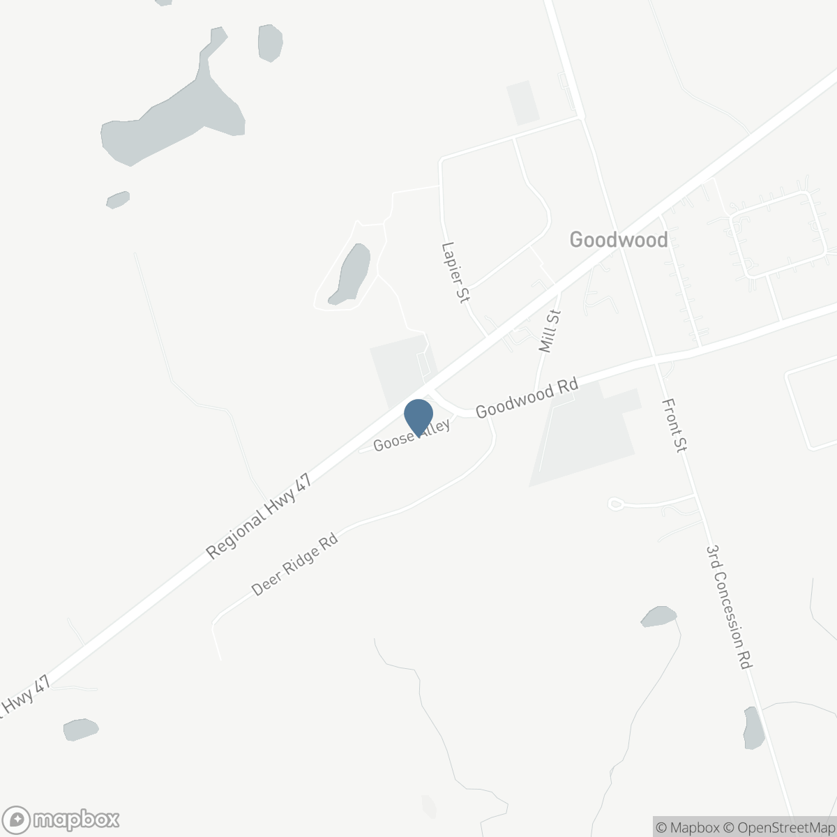 266 GOOSE ALLEY, Goodwood, Ontario L0C 1A0